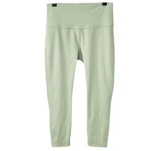 Lululemon Wunder Under High Rise Crop, 23", Luxtreme, Green, Size 8